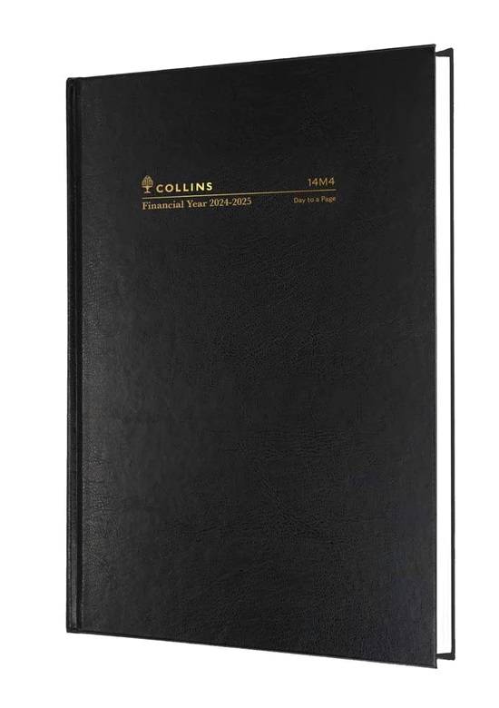 Diary Financial Year 26-27 Collins A4 14M4 P99 DTP Black main image 0